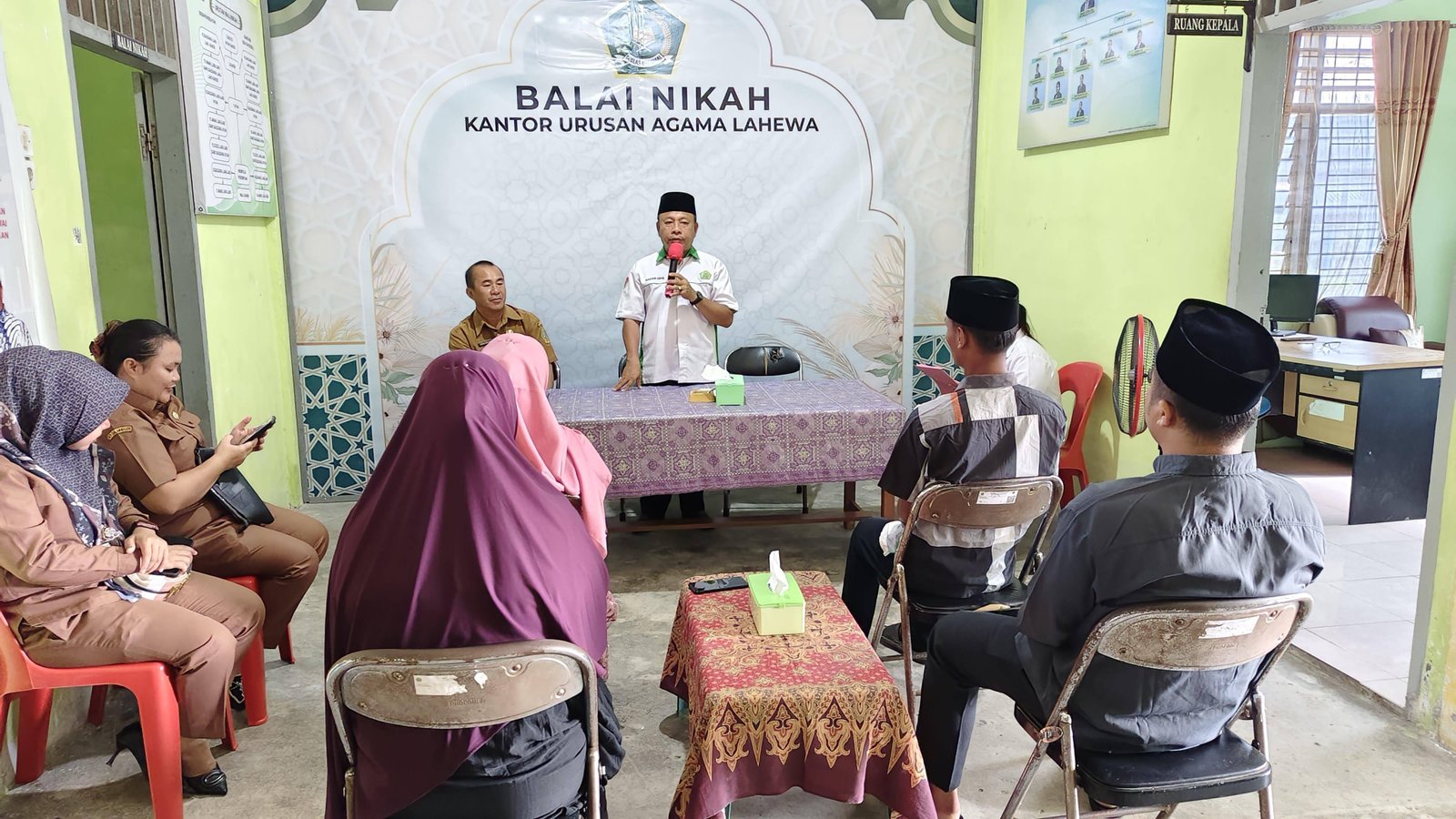 Cegah Konflik Rumah Tangga, KUA Lahewa Matangkan Bimwin Bagi Catin