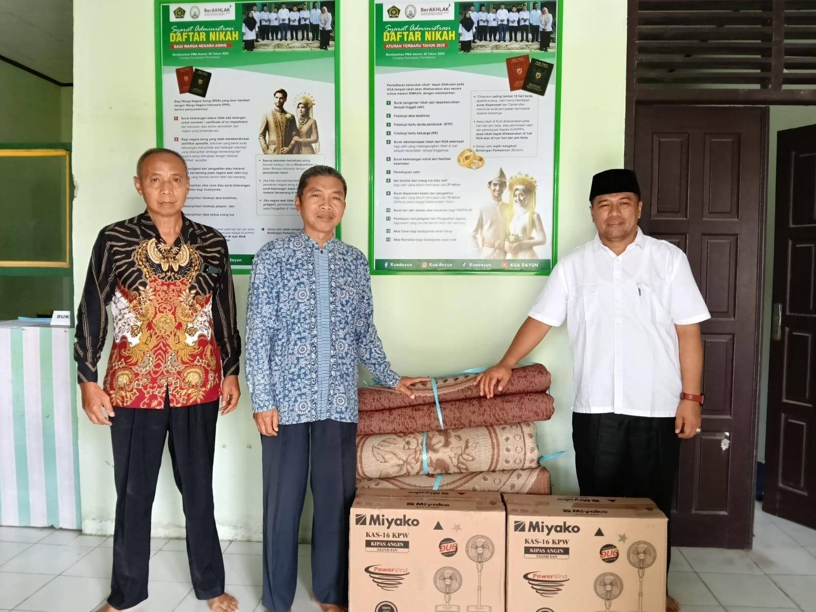 KUA Dayun Gagas Pertemuan Lintas Ormas Dua Kali Sebulan, Perkuat Ukhuwah Islamiyah