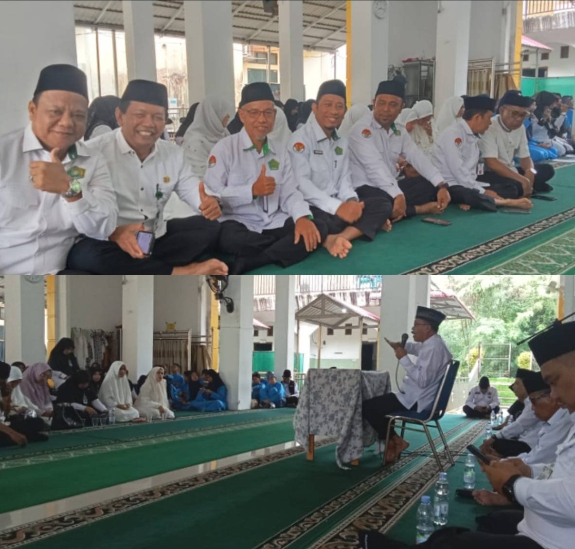 Pengurus PC APRI Pekanbaru dan Penghulu se-Kota Pekanbaru Hadiri Acara Pelepasan CJH Kemenag Kota Pekanbaru  