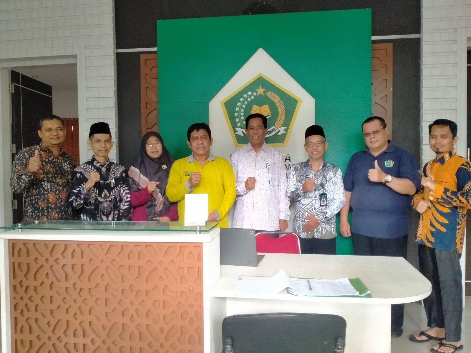 Kabid Urais Kanwil Kemenag Riau Kunjungi KUA Pekanbaru Kota