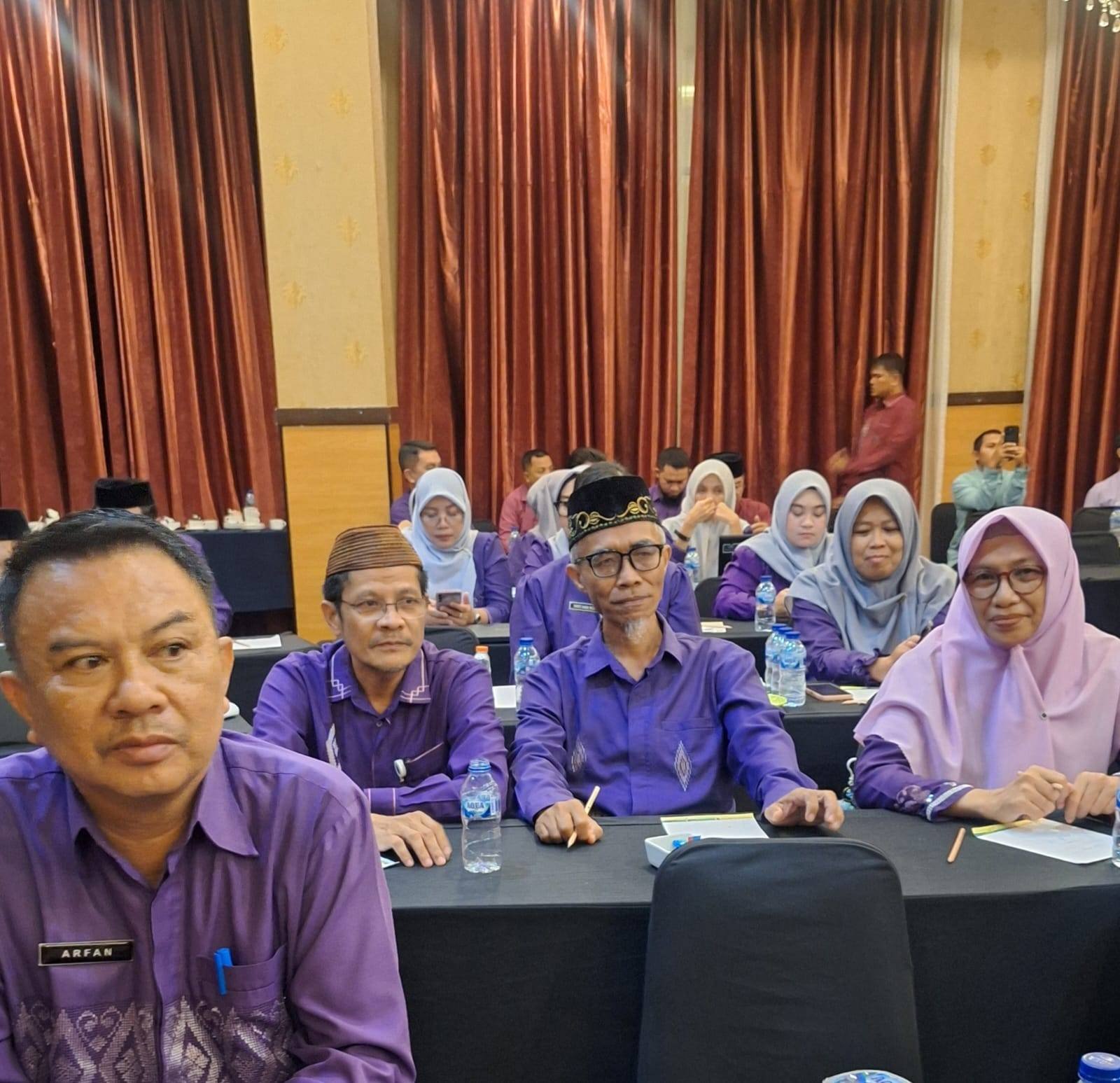 Kepala KUA Kota Tengah Hadiri Pembukaan Rakerda Kemenag Kota Gorontalo: Menyongsong WBBM dan Mempersiapkan Umat Masa Depan