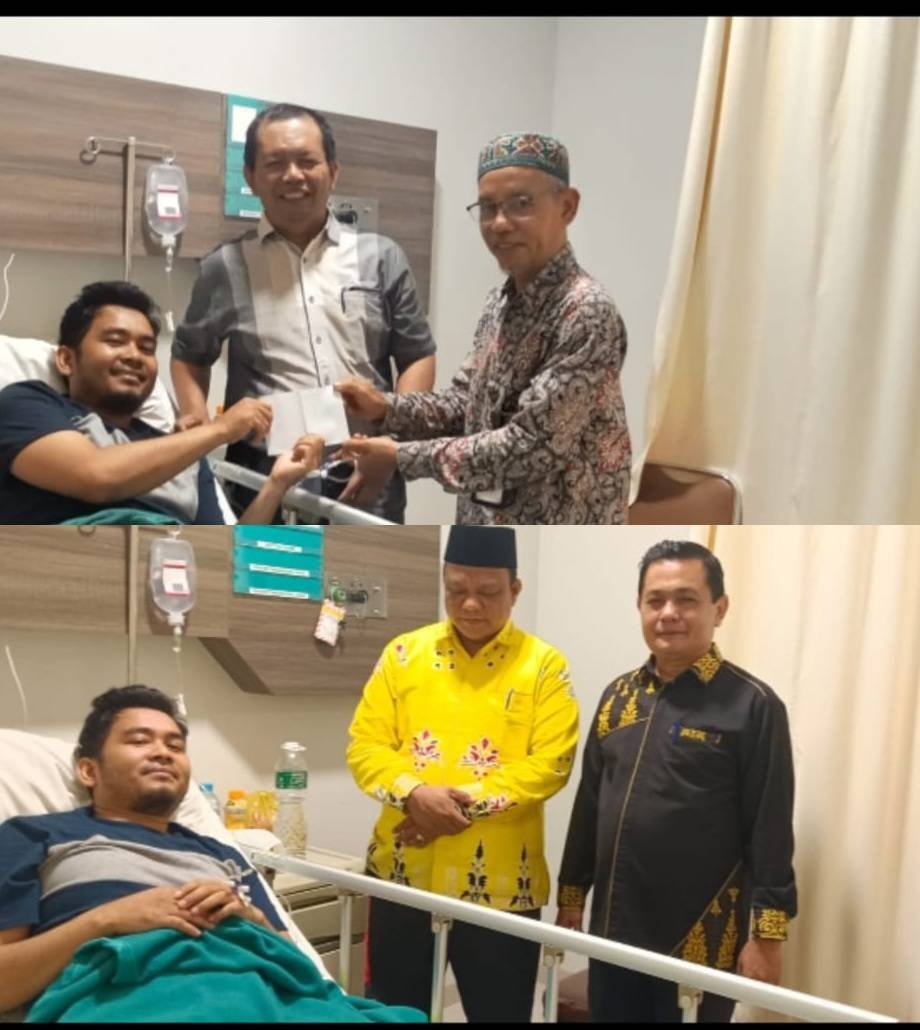 PC APRI Kota Pekanbaru Lakukan Kunjungan Ke RS Membesuk Anggota Yang Sakit