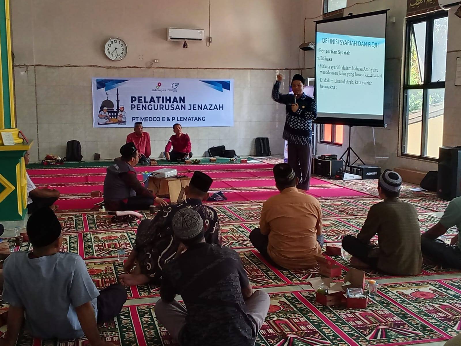 PT Medco E&P Lematang Gandeng KUA Gunung Megang Menggelar Pelatihan Pemulasaraan Jenazah