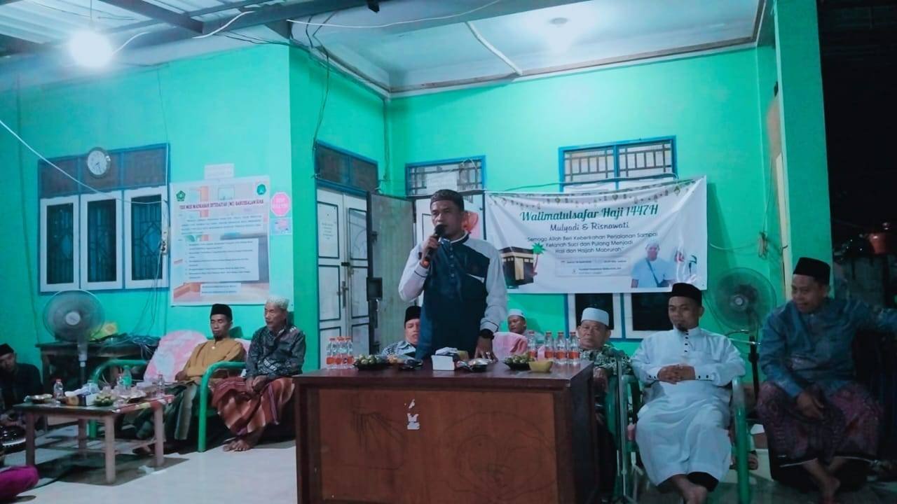 Walimatus Safar Ustadz Mulyadi, Alwis Sampaikan Amanah Besar Sebagai Karom Jama'ah"