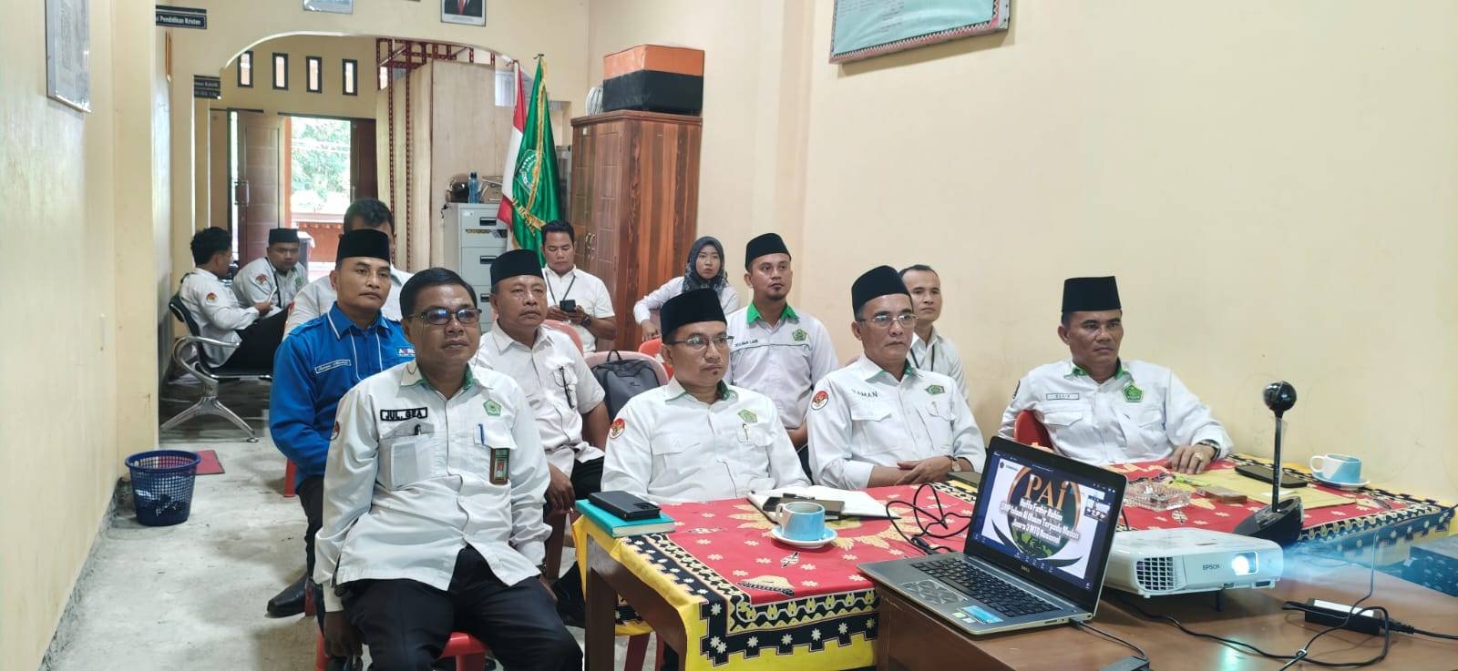 Kepala KUA Tuhemberua Ikuti Raker Virtual, Kemenag Berdampak untuk Umat
