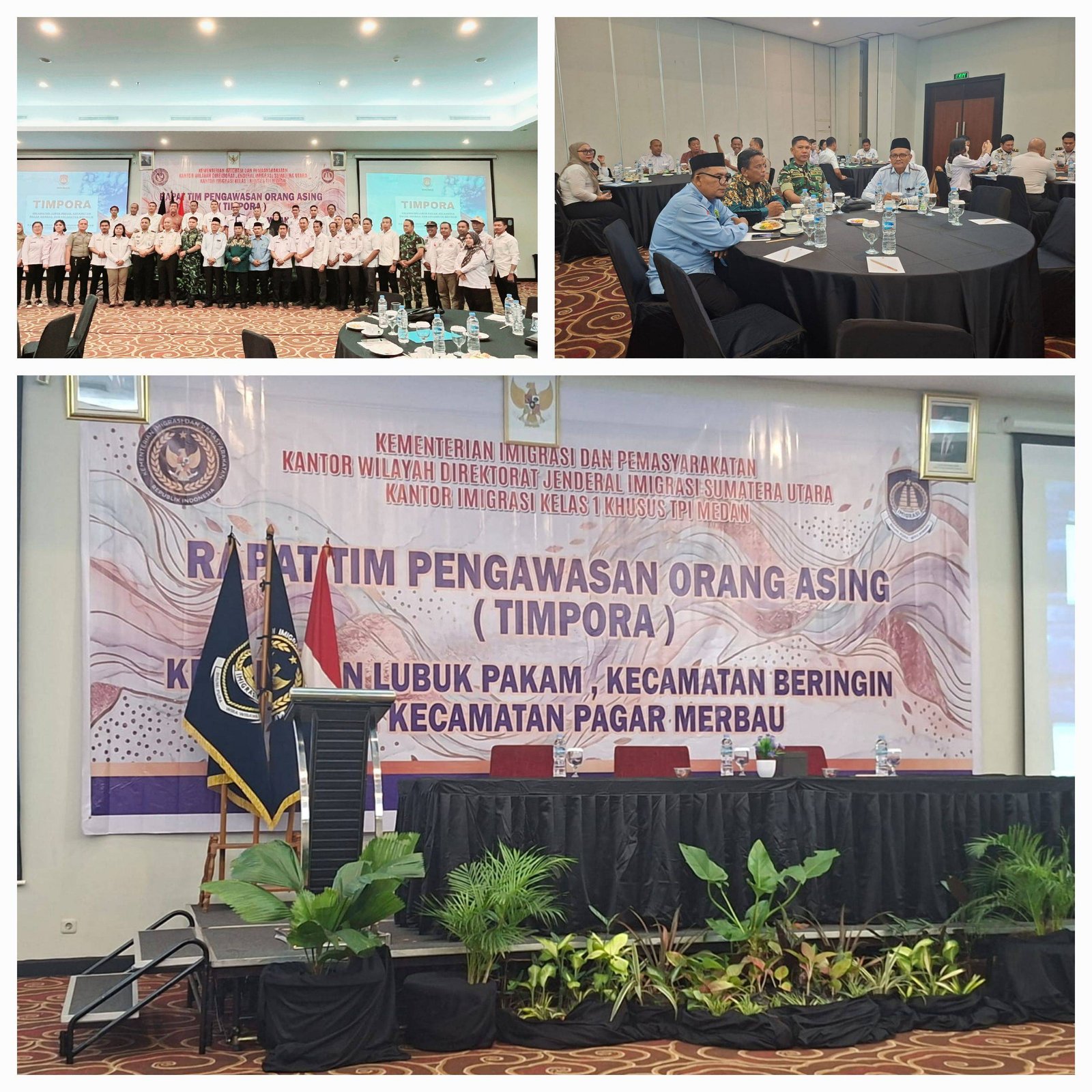 Perkuat Sinergi Pengawasan, Kepala KUA Lubuk Pakam Hadiri Rapat TIMPORA.