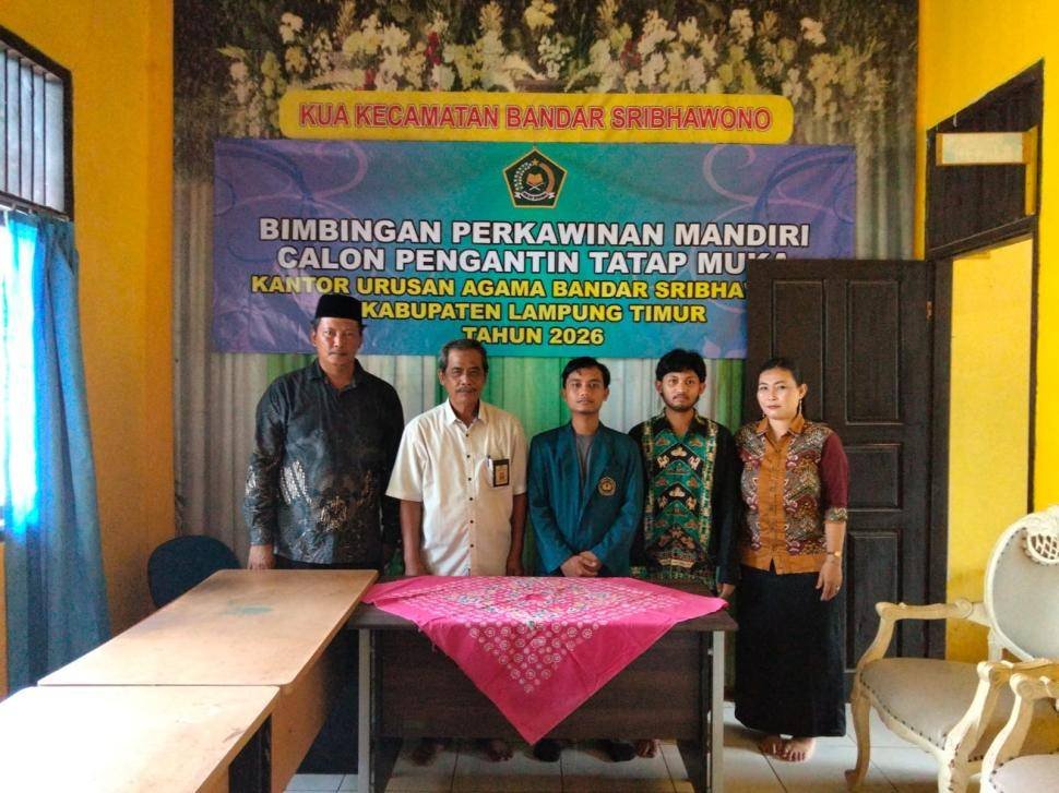 KUA Bandar Sribhawono Terima Mahasiswa S2 Unila