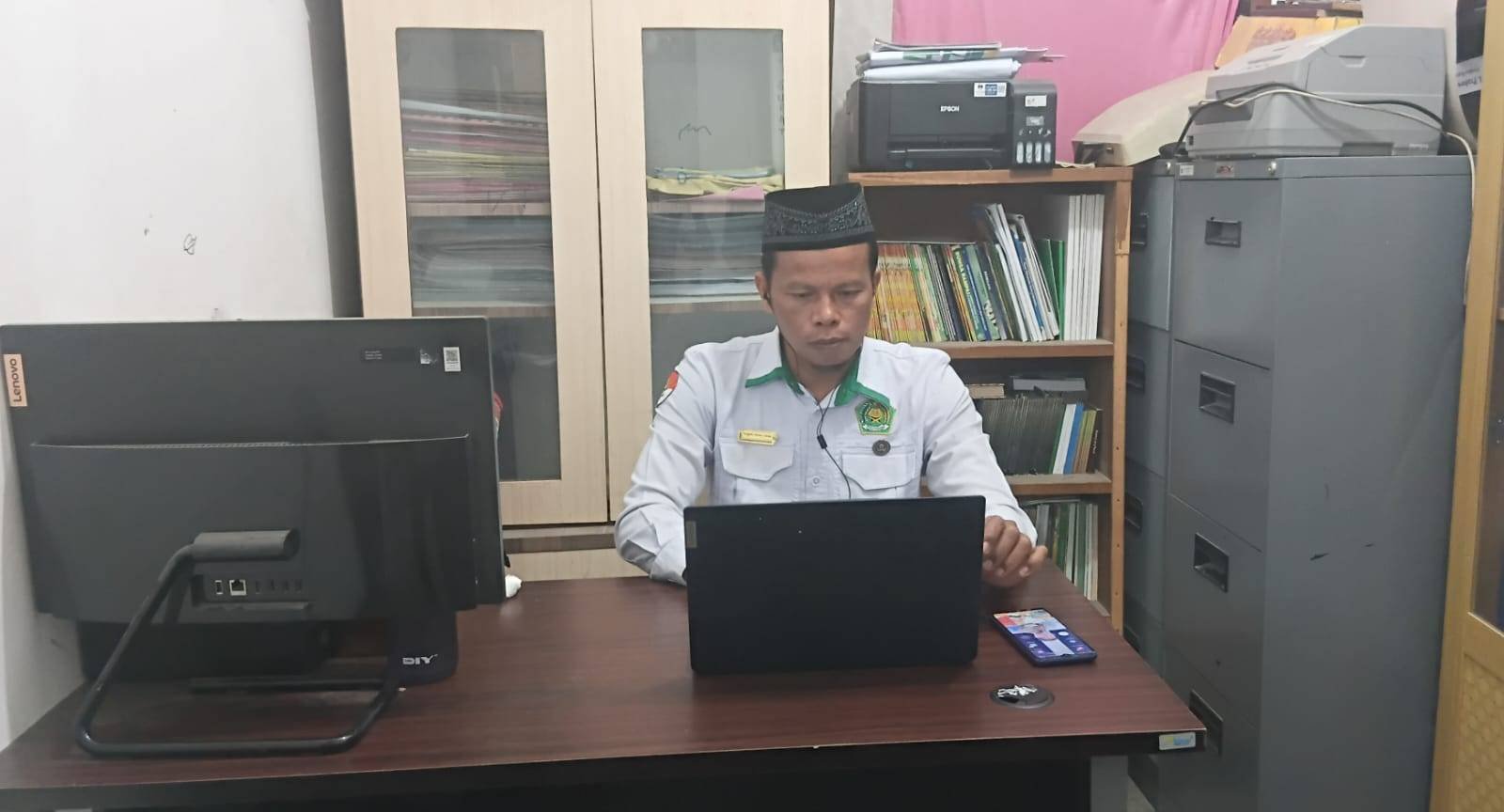 Semangat Kolaborasi dan Kinerja, Plt KUA Onan Runggu Ikuti Raker Kanwil Kemenag Sumut 2026