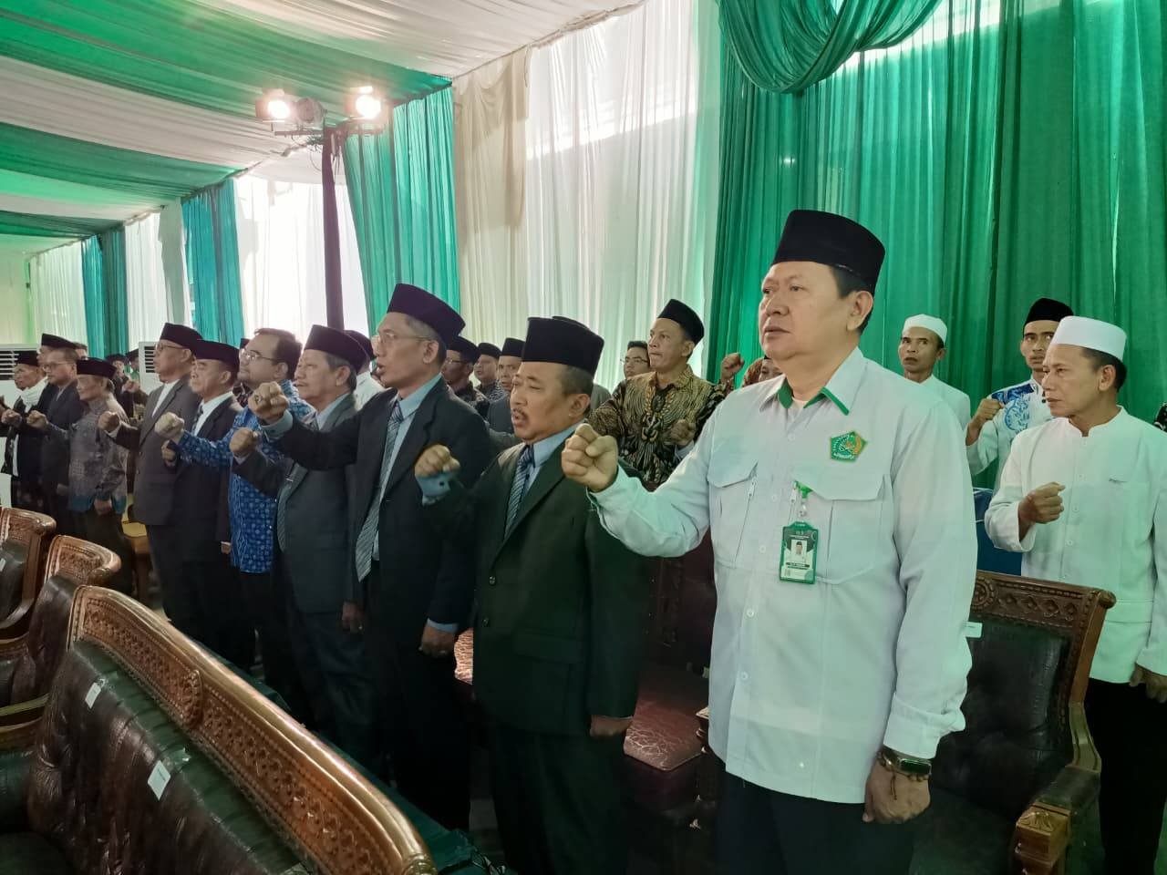 Kepala KUA Metro Utara Menghadiri Acara Wisuda Pasca Sarjana Universitas Ma'arif Lampung 