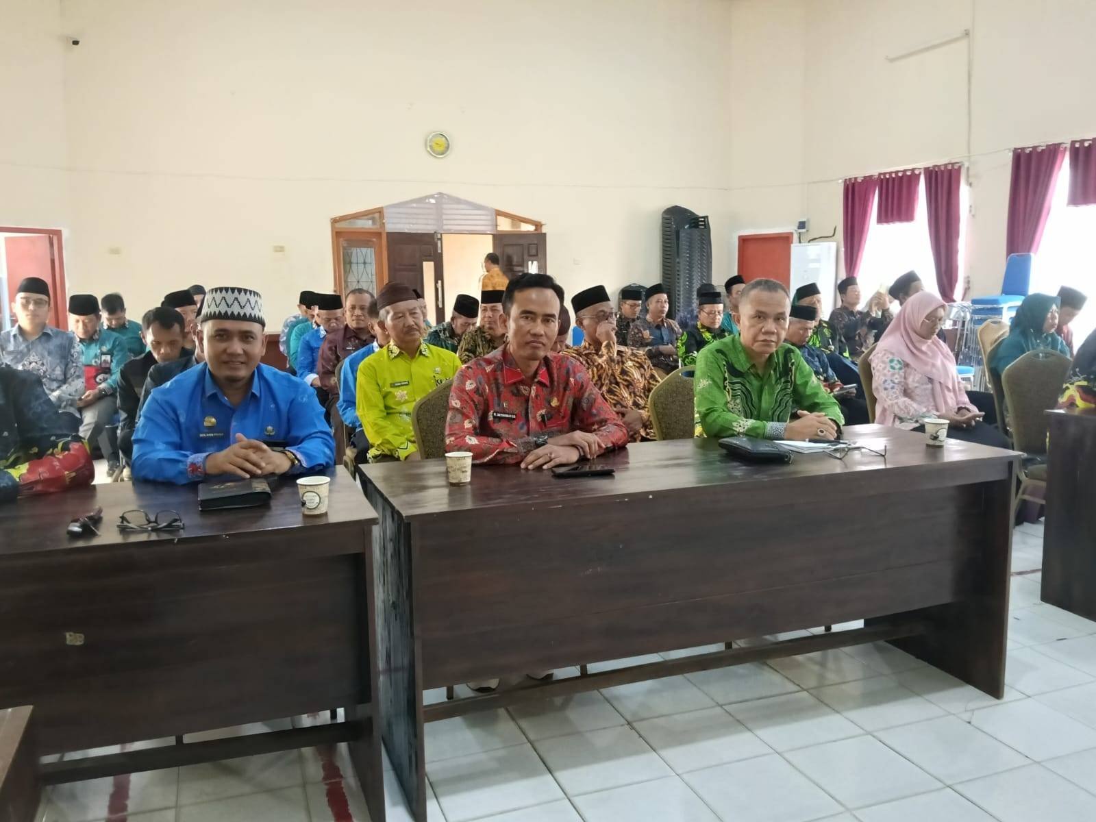 Kepala KUA Sukadana Hadiri Rakor Bimas Islam