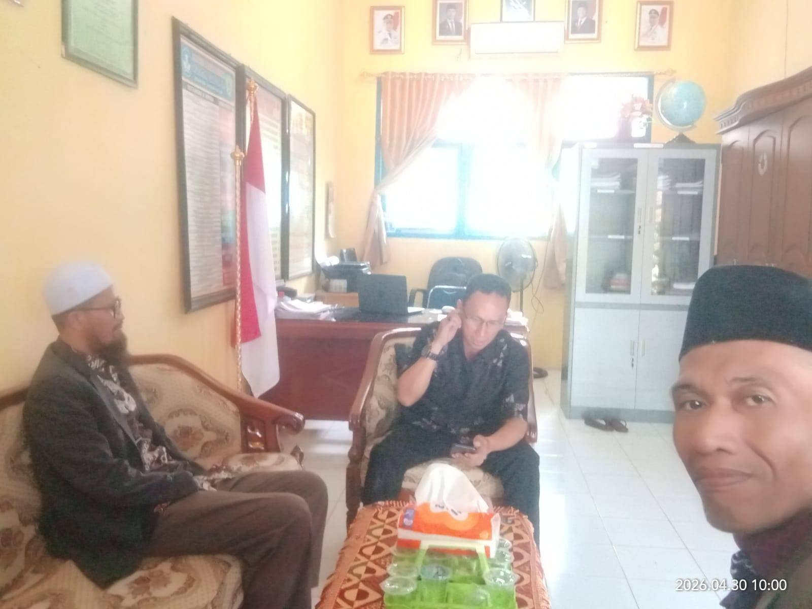 The Most KUA, Penghulu KUA Bantimurung Silaturahmi ke SMP 22 Bantimurung, Bahas Bimbingan Remaja