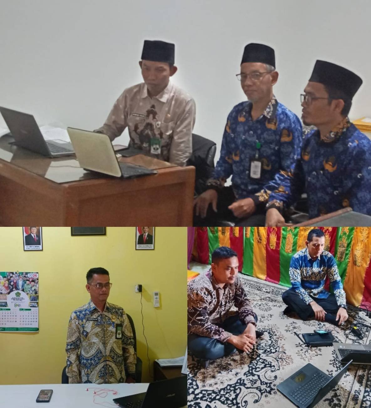 Kepala KUA/Penghulu dan Penyuluh Agama Se Riau Ikuti Wibinar Penanganan Hewan Kurban