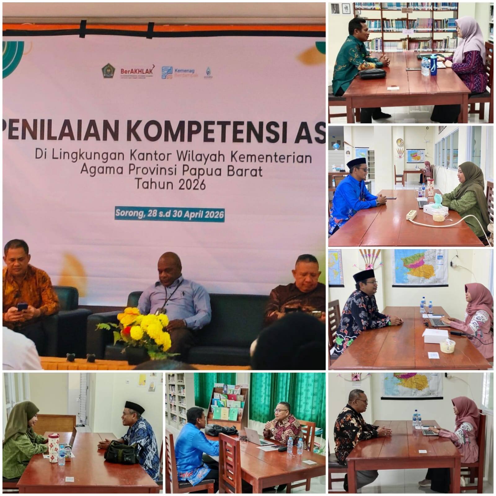 Kanwil Kemenag Papua Barat Gelar Penilaian Kompetensi ASN, Enam Penghulu Turut Ambil Bagian