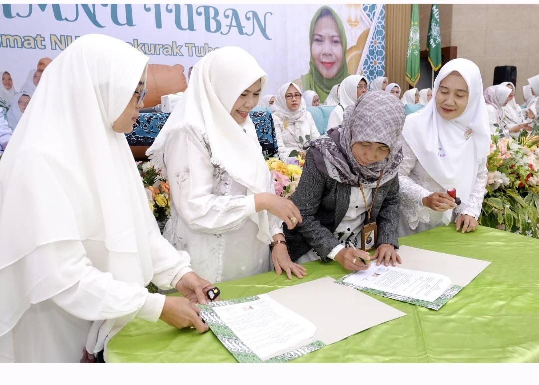 Perkuat Program PUSAKA, Kemenag Tuban Teken Kerjasama dengan PC Muslimat NU Tuban