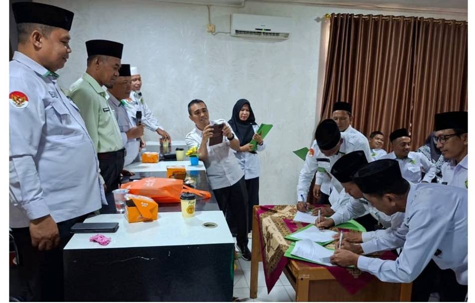 Ka. KUA se- Rokan Hulu Ikuti Rakor, Tekankan Integritas dan Larangan Pungli