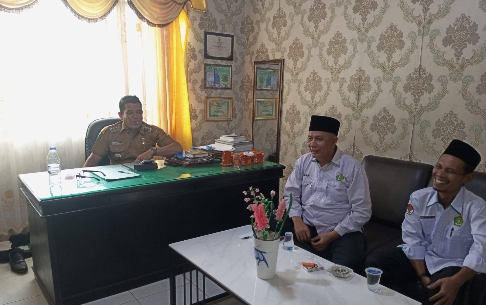 Persiapan MTQ ke-58 Tapsel, Camat dan KUA serta MUI Angkola Selatan Gelar rapat Koordinasi