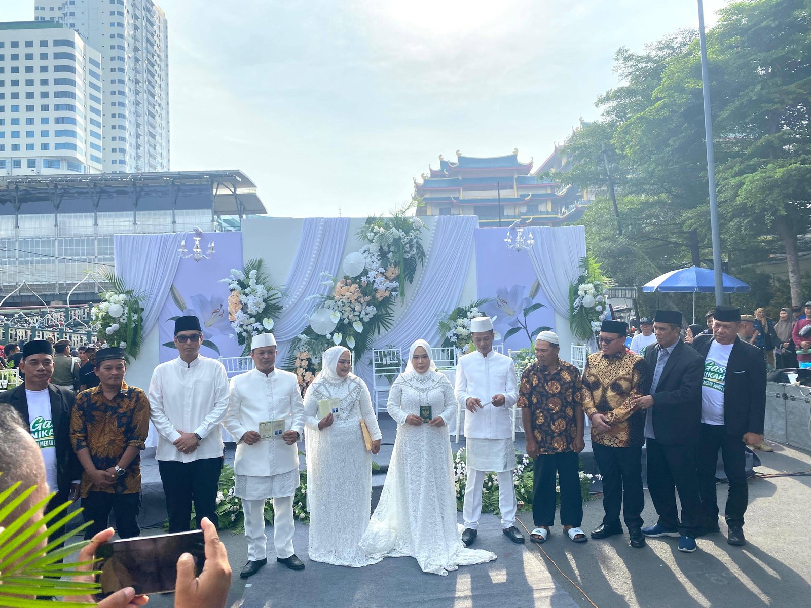 Meriahkan GAS Nikah Medan 2026, Penghulu KUA Pakkat Manfaatkan Momentum Silahturahmi Lintas Sektoral