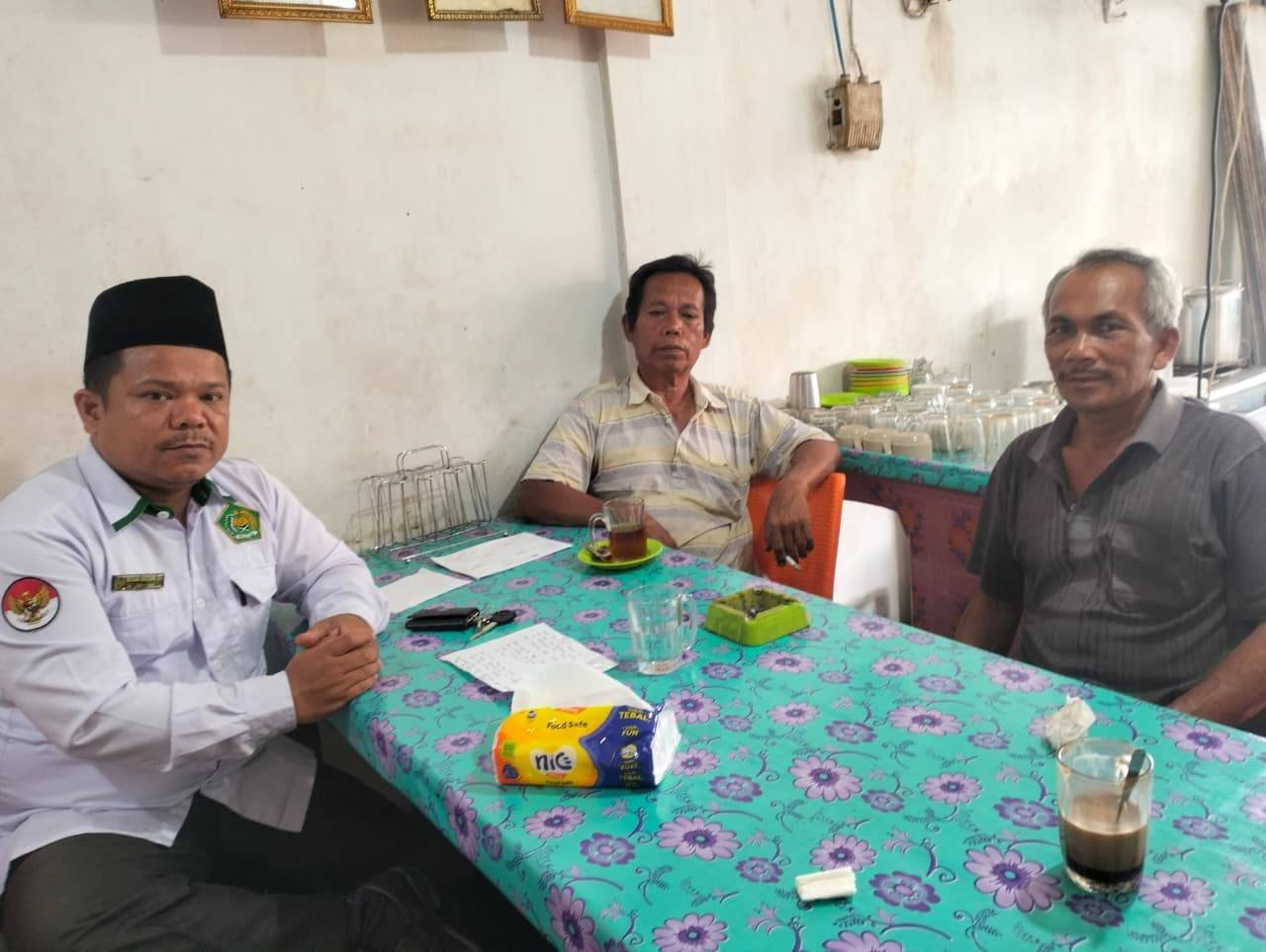 Perkuat Kordinasi Tokoh Agama, Kepala KUA Habinsaran Rakor Bersama Pengurus BKM Al-Irsyad Parsoburan