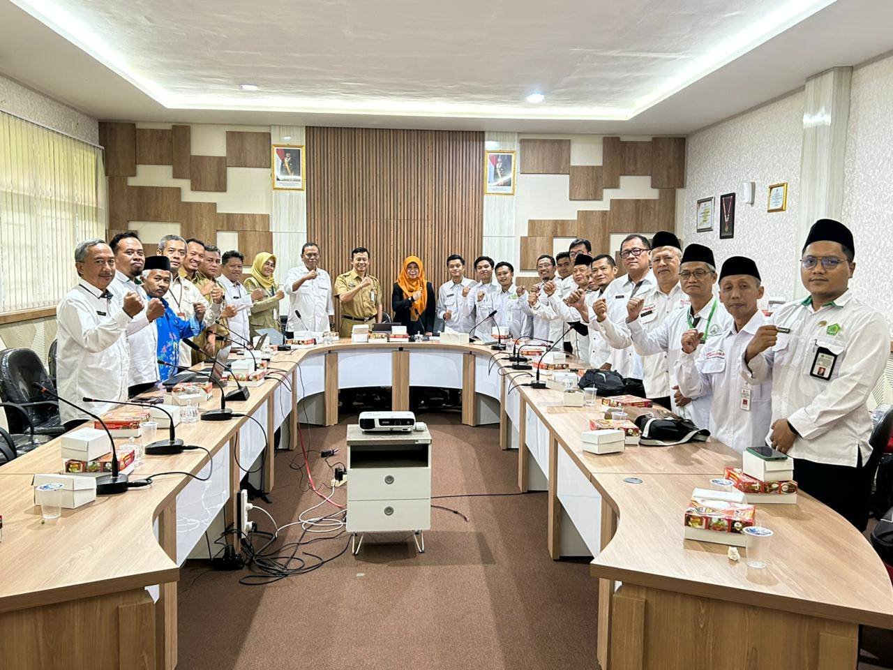 Apri Banjarnegara Tandatangani Mou Bersama Dindukcapil, Kemenag, Dan Pengadilan Agama