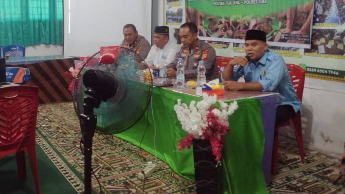 KUA Tualang Hadiri Kegiatan Green Policing Di Pondok Pesantren Fataha