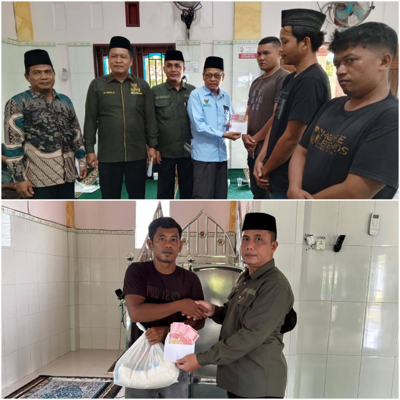 Pembinaan Mualaf Lanjutan, Kepala KUA Sei Bingai Dampingi BAZNAS Langkat Serahkan Bantuan