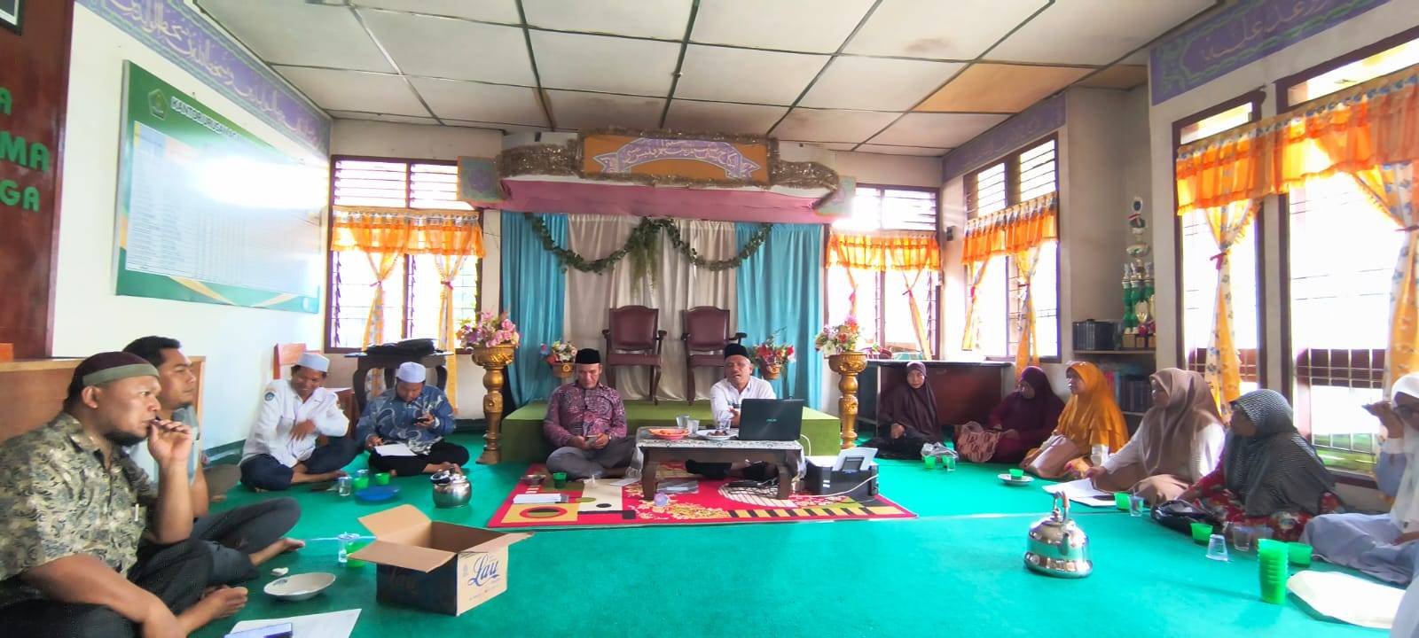 Matangkan Teknis Pelaksanaan, KUA Tigabinanga Gelar Rapat Persiapan MTQ Tingkat Kecamatan