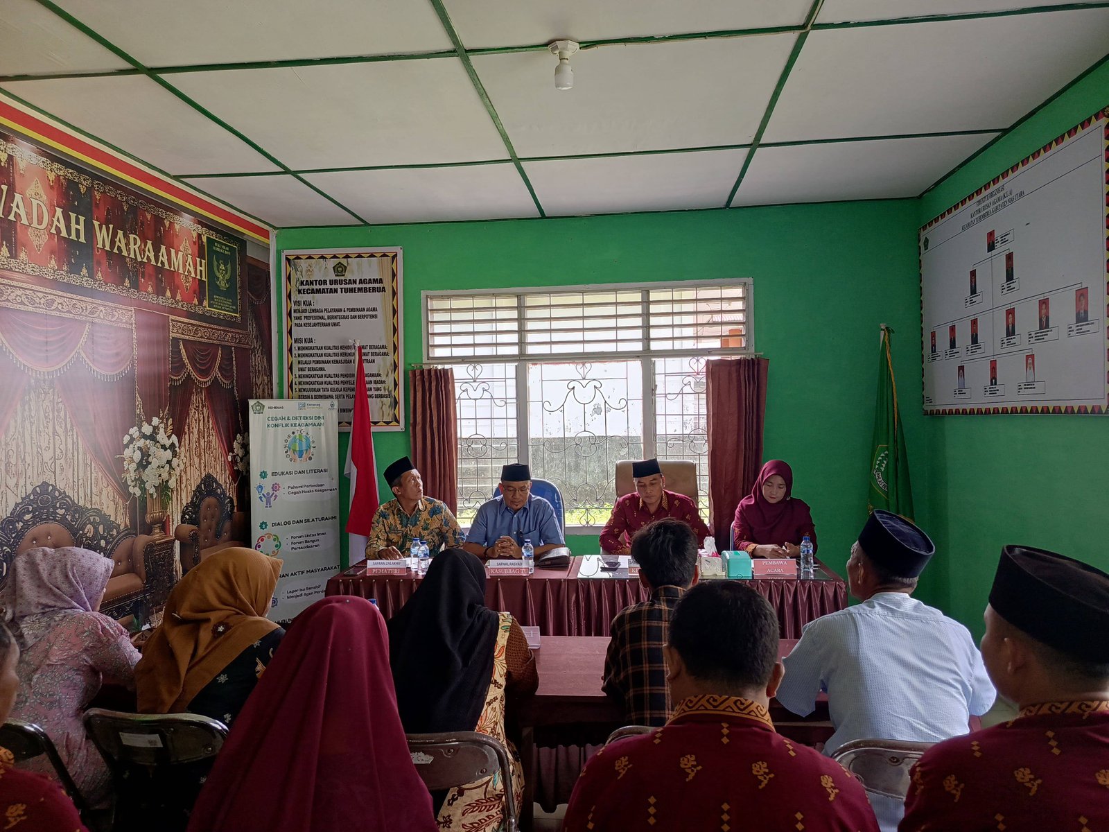 Sosialisasi Layanan Tanda Daftar Melalui Aplikasi SIPDAR-PQ di KUA Tuhemberua