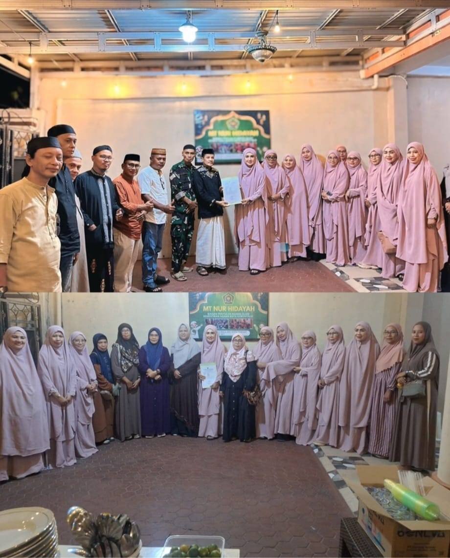 Satu Hari Dua Misi: Marton Abdurrahman Kukuhkan Pengurus Masjid Al-Muhajirin dan Bentengi Majelis Taklim Nur Hidayah dari Hoaks