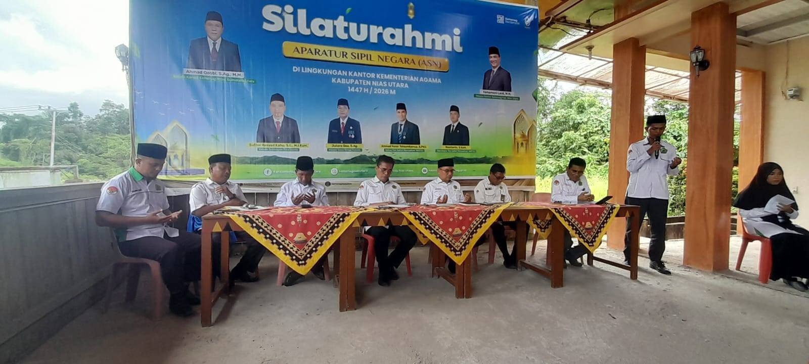 KUA Alasa Hadiri Rapat Pembubaran Tim Safari Ramadhan di Aula Ehao