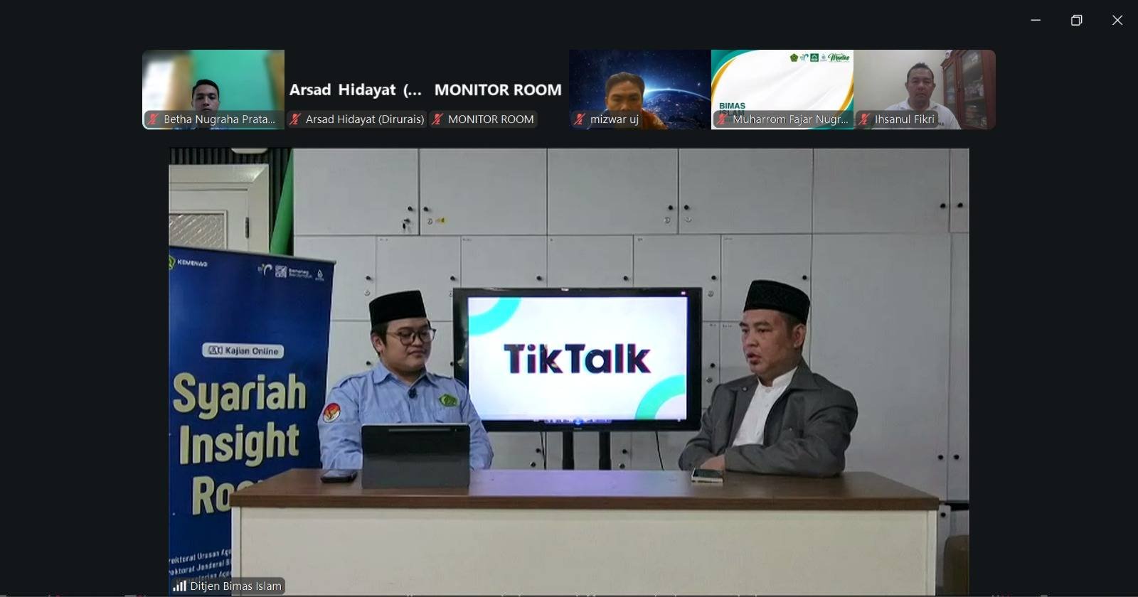 Webinar Ilmu Falak: KUA Tuhemberua Perdalam Pemahaman Sidang Isbat