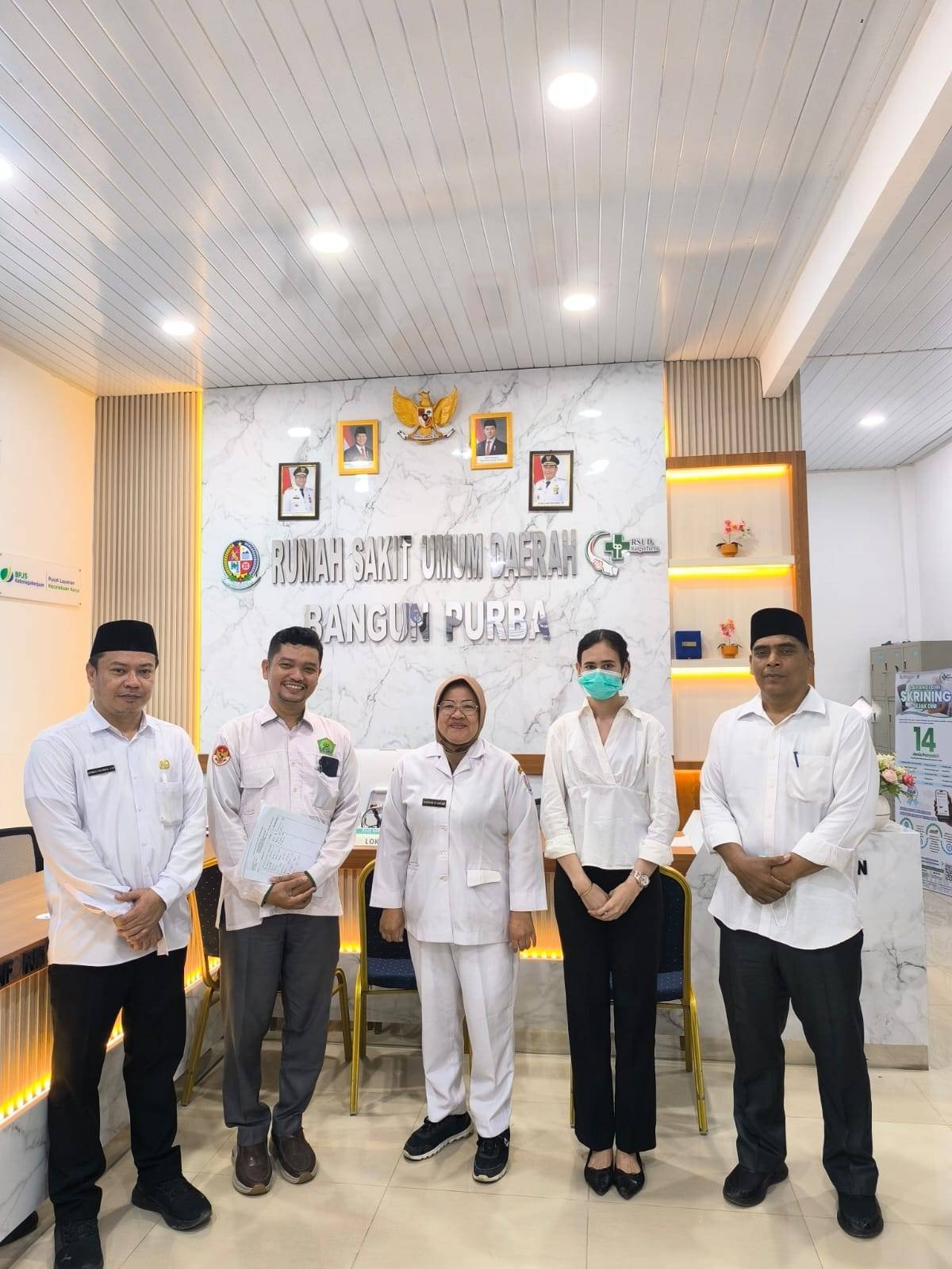KUA Bangun Purba Rutin Hadirkan Bimbingan Kerohanian di RSUD Bangun Purba