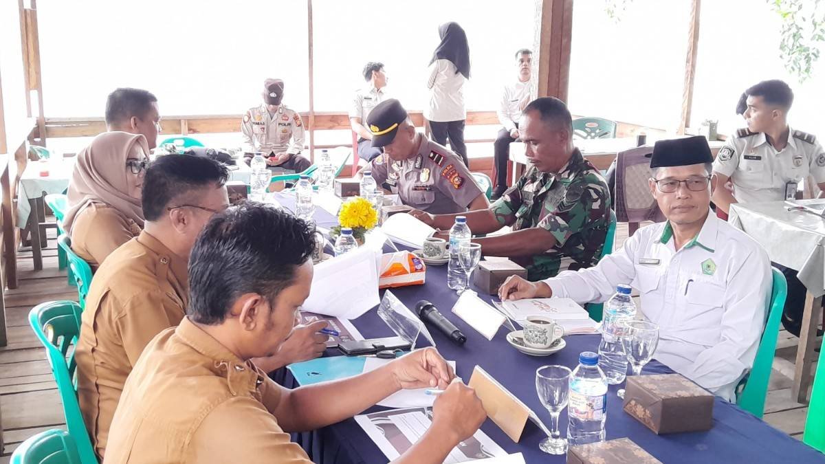 Sinergi Jaga Kondusivitas Wilayah, KUA Sabak Auh Ikut Kawal Pengawasan Orang Asing Melalui TIMPORA