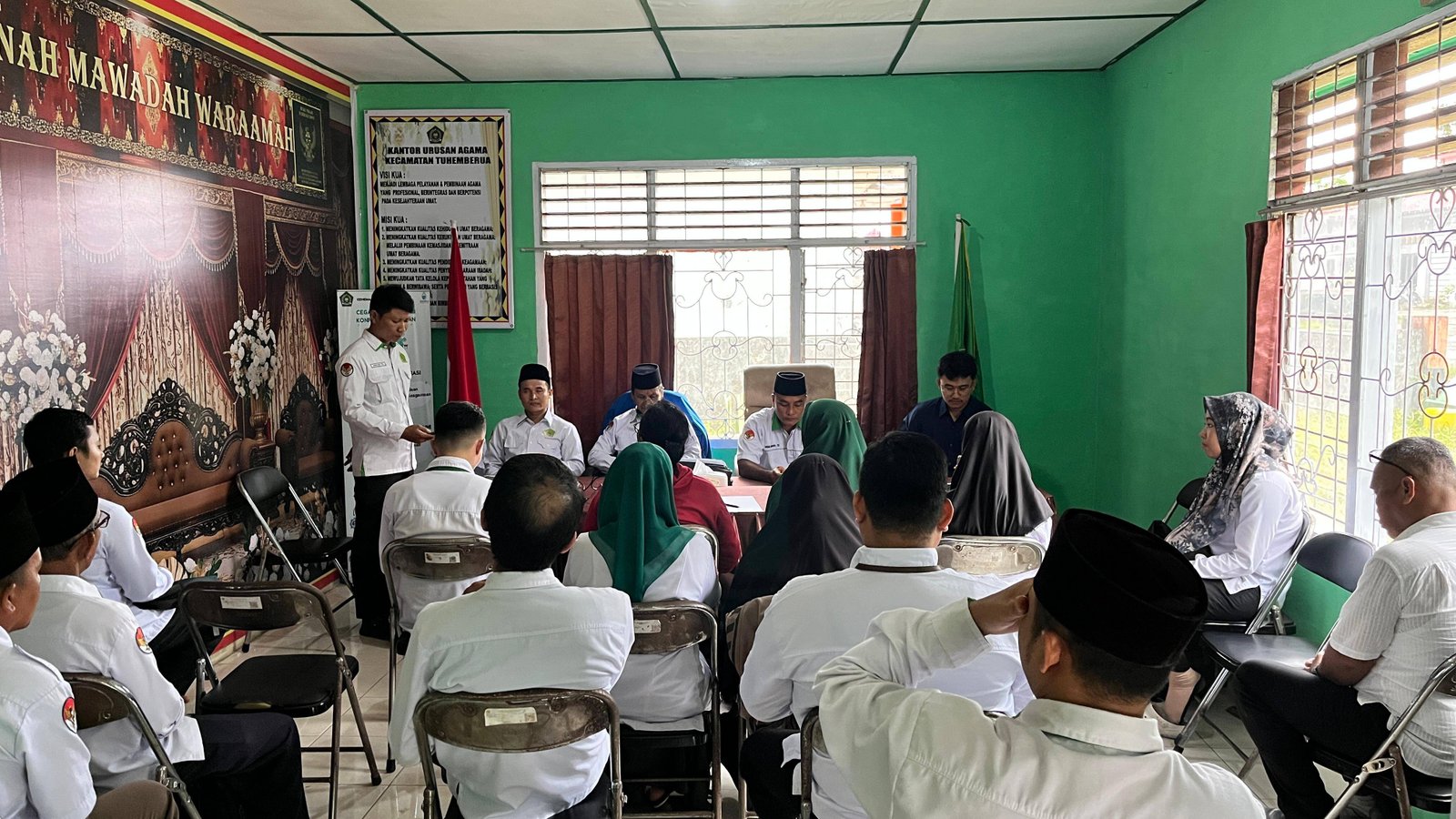 KUA Tuhemberua Jadi Tuan Rumah Bimtek SIMPEG/SIMSDM Tingkatkan Akurasi Data ASN
