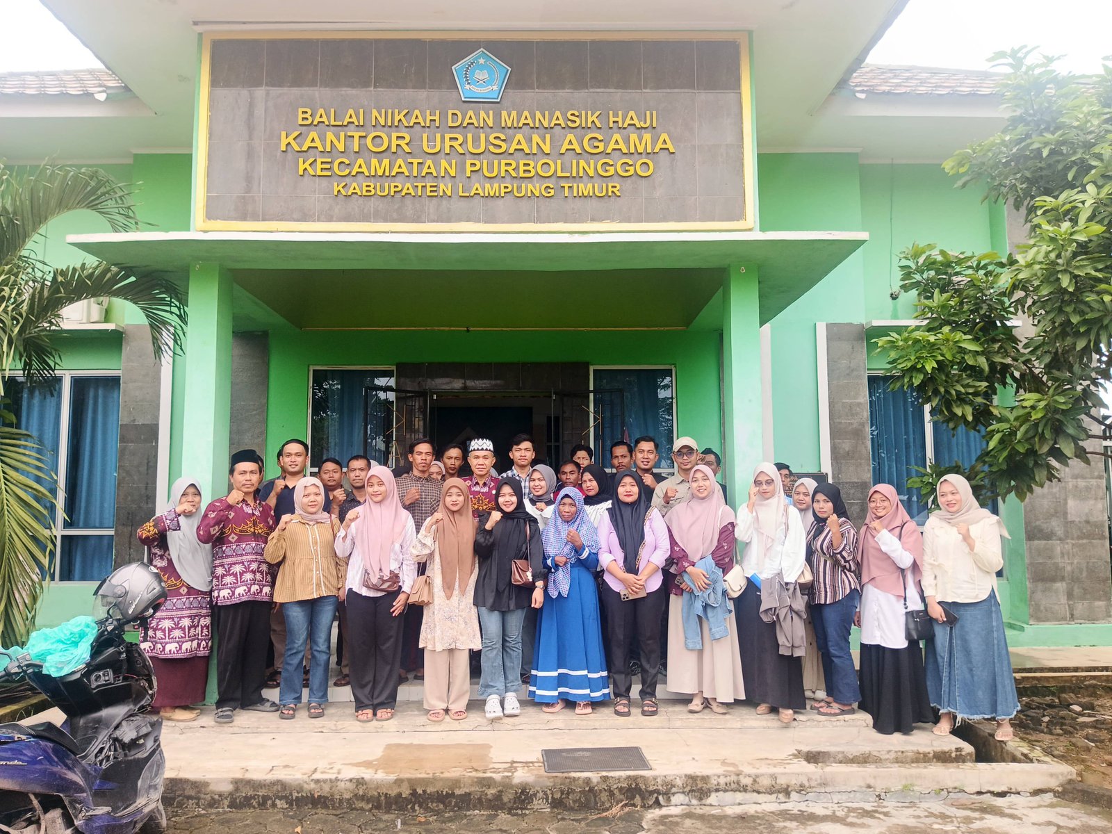 KUA Purbolinggo Bimbing 16 Pasang Calon Pengantin
