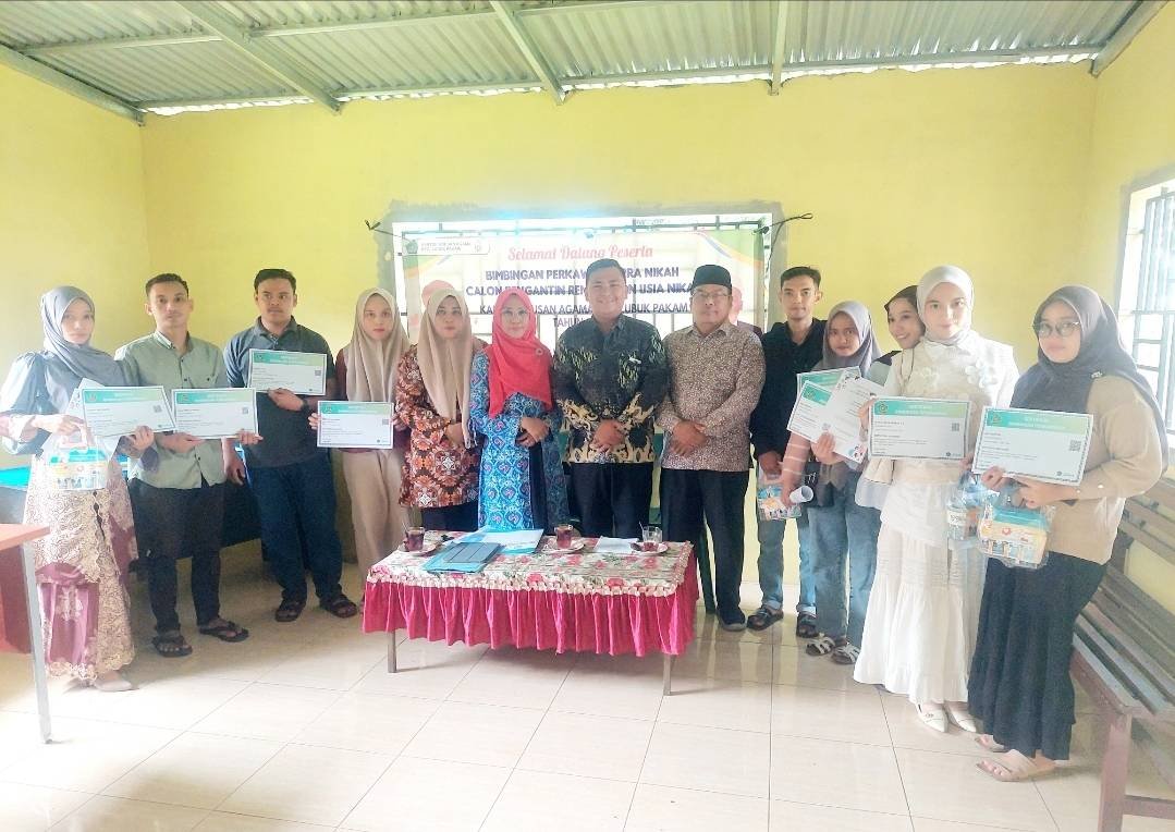 Bimbingan Pra Nikah, KUA Lubuk Pakam Tekankan Bangun Keluarga Sakinah Berbasis Kesiapan Mental dan Tanggung Jawab