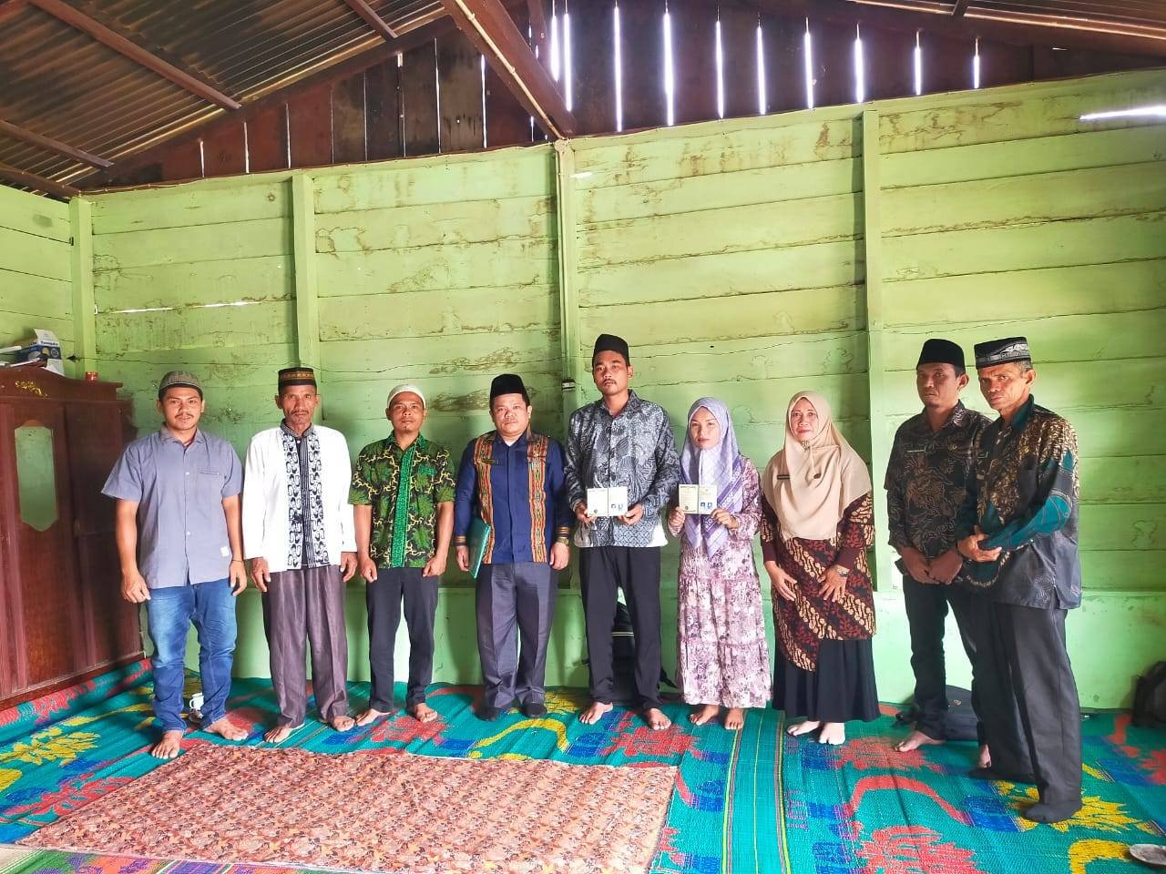 KUA Nassau Laksanakan Pengawasan dan Pencatatan Nikah di Desa Cinta Damai 