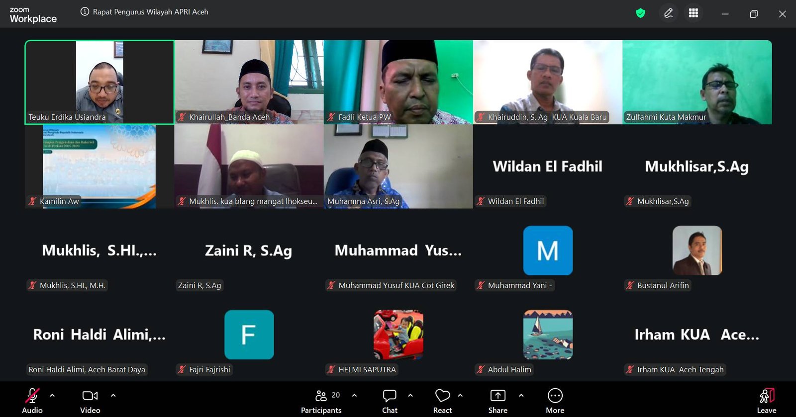 PW APRI Aceh Gelar Rapat Persiapan Harlah 2026