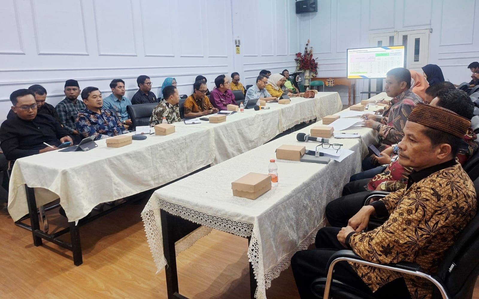 Target 2026 Tercapai: Marton Abdurrahman & Srivemi Lamatenggo Bahas Strategi Percepatan Sertifikasi Tanah Wakaf di Kanwil BPN Provinsi Gorontalo