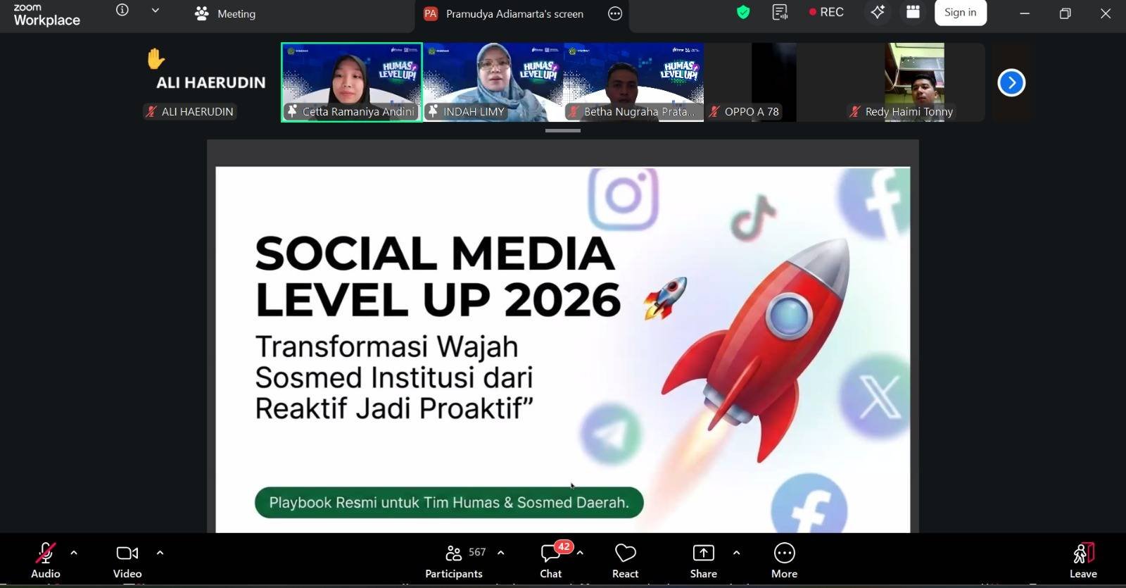 Humas Level Up: KUA Tuhemberua Perdalam Strategi Medsos yang Berdampak