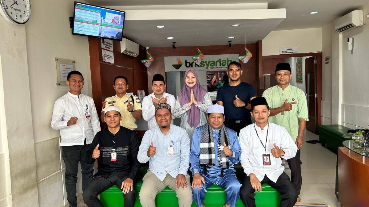 Kepala KUA Tapung Hulu Isi Tarbiyah Ruhiyah di BRK Syariah Kedai Sukaramai