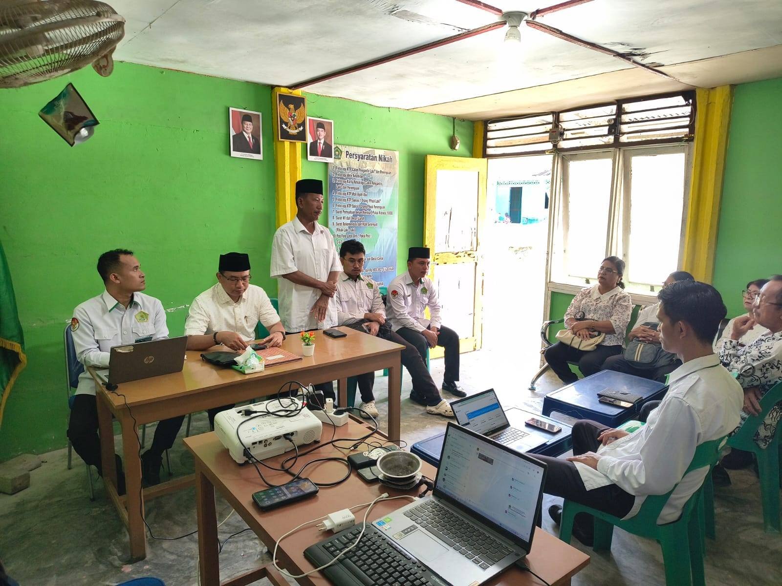 Tingkatkan Akurasi Data Pegawai, KUA Afulu Jadi Lokasi Bimtek SIMPEG5/SIMSDM