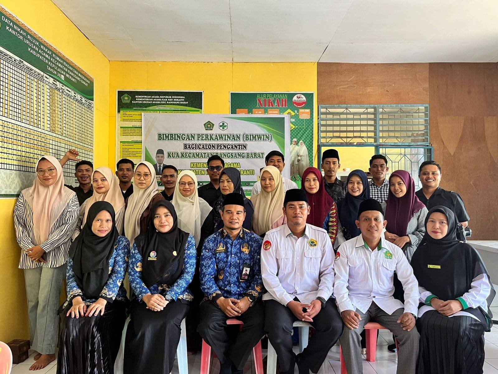 Kolaborasi Lintas Sektor, Bimwin KUA Rangsang Barat Tekankan Keluarga Sakinah dan Sehat