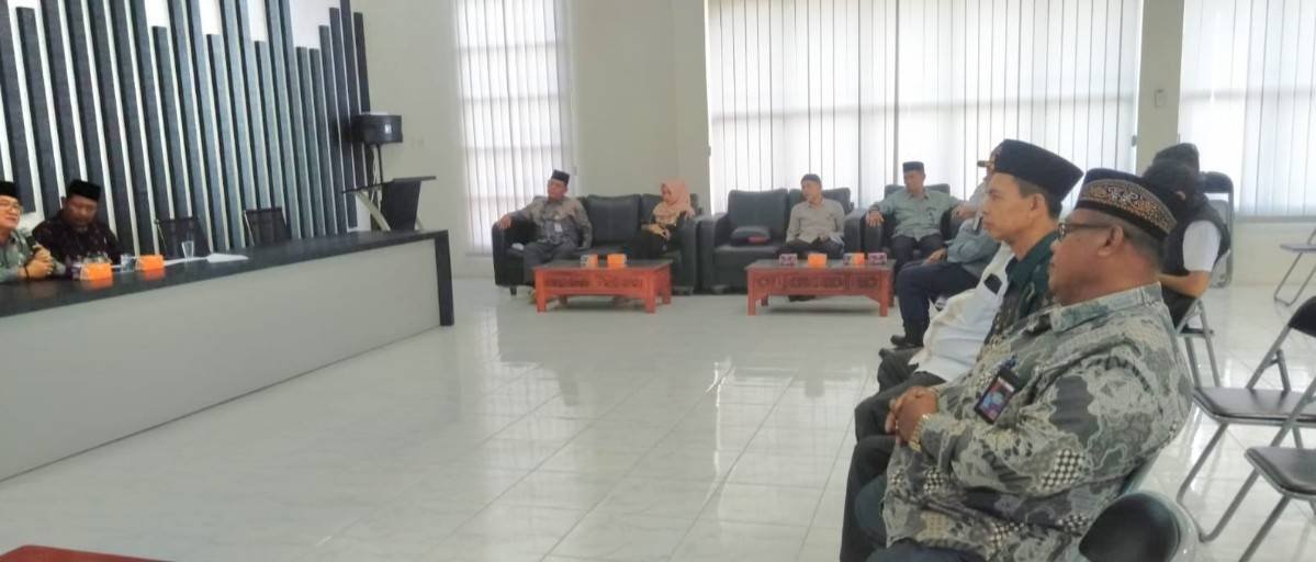Kepala KUA Bengkalis Ikuti Rakor Lintas Sektoral Penyambutan Jemaah Haji 2026