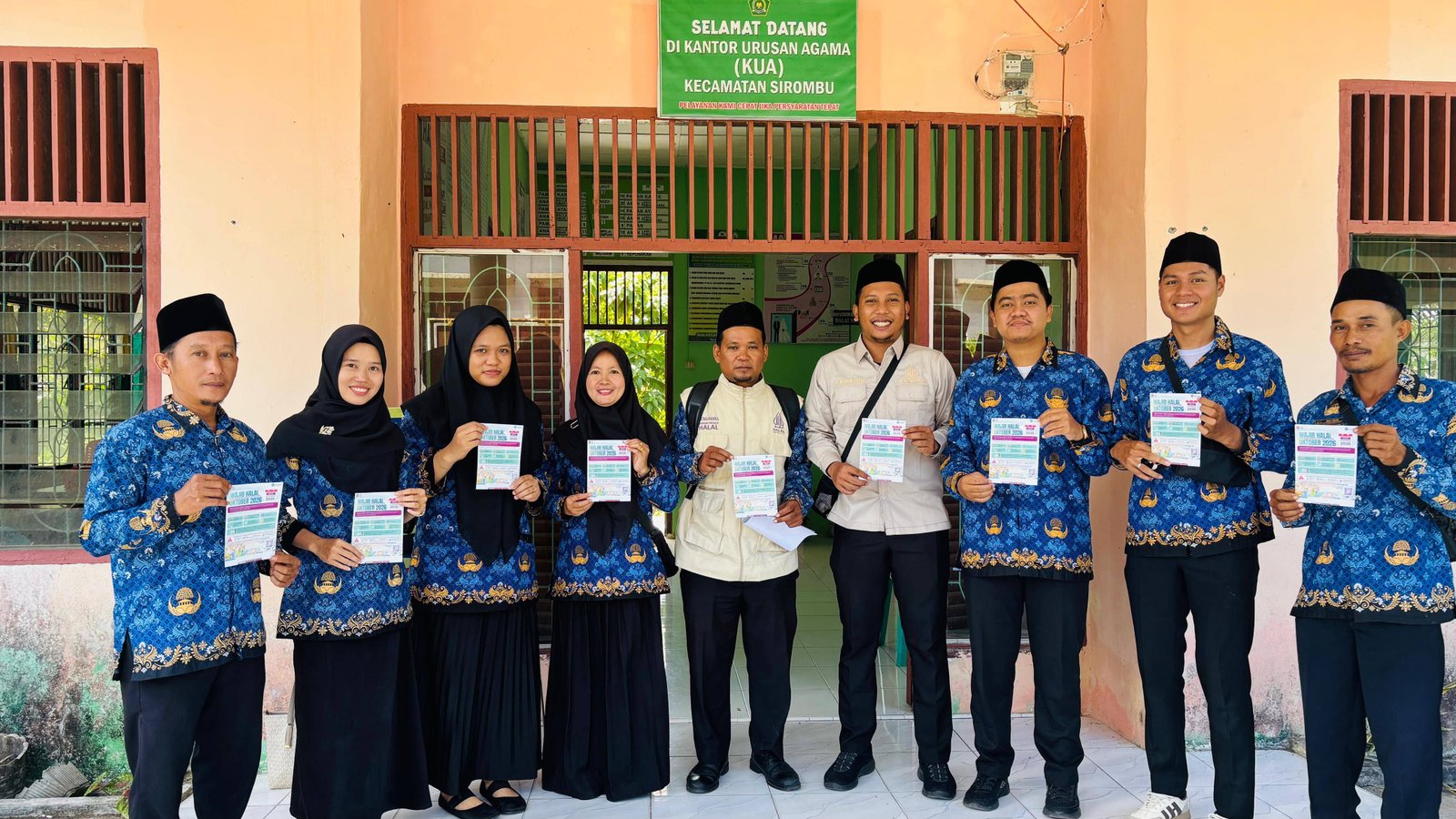 Kolaborasi Lintas Sektoral, Penghulu KUA Lolofitu Moi Ikuti Wajib Halal Oktober Bersama BPJPH Sumatera Utara