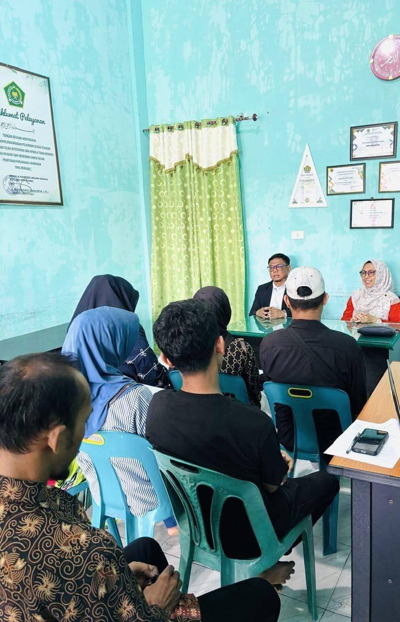 Sinergi KUA dan Puskesmas, Suscatin Sei Kepayang Bekali Catin Wujudkan Keluarga Berkualitas