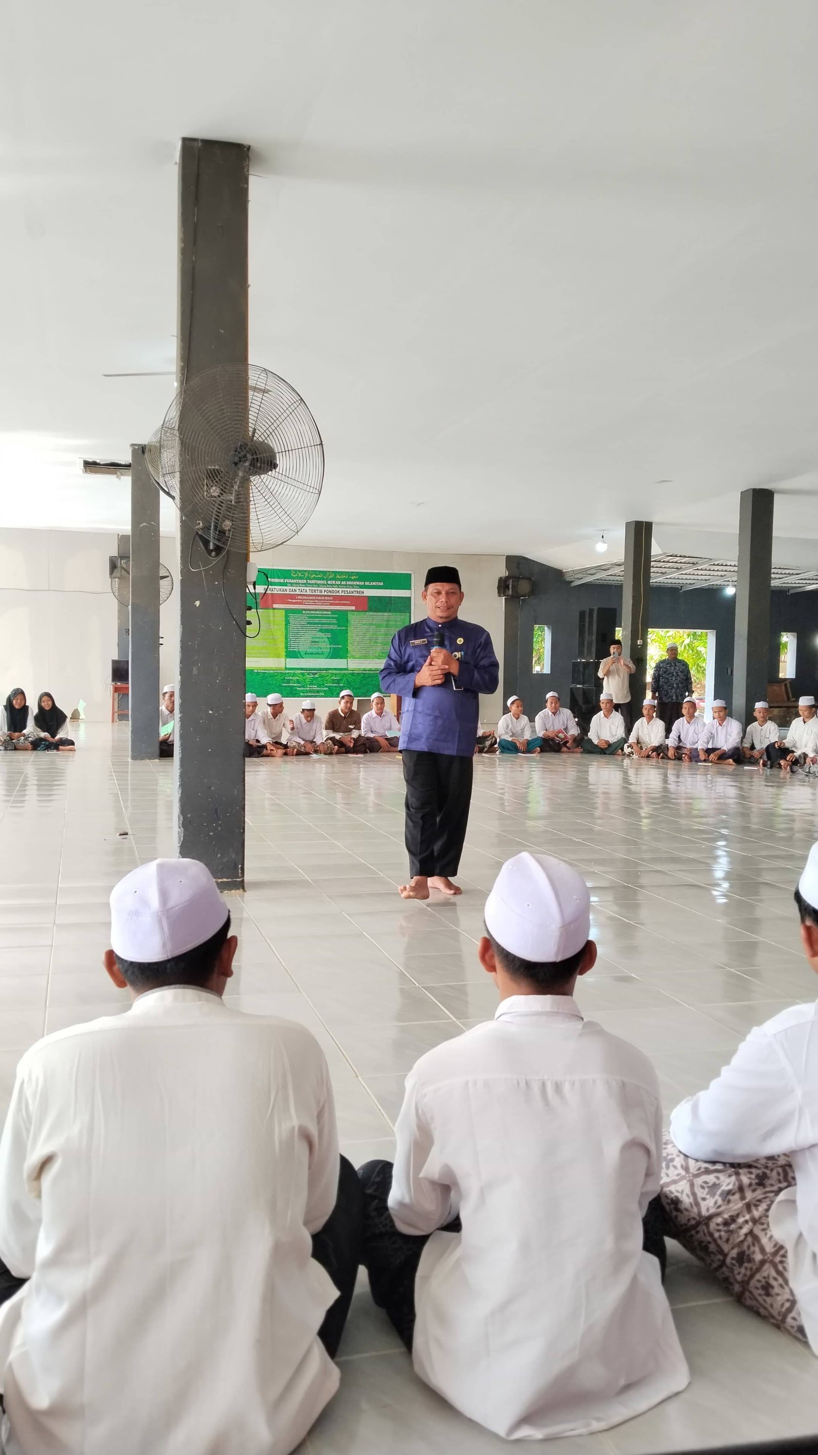 Ka. KUA Ujung Batu Jadi Narasumber Fikih Ubudiyah di Ponpes Ash-Shohwah