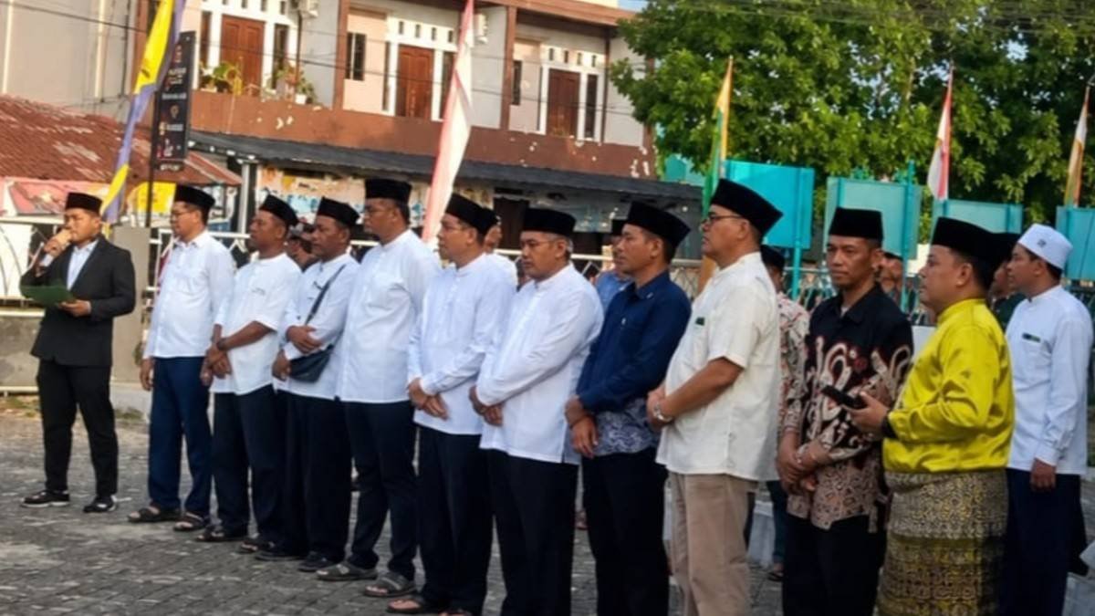 Ka. KUA Binawidya Dampingi Wakil Wali Kota pada Pelepasan Pawai Ta’aruf Khatamul Quran MDTA Masjid Paripurna Azzikra