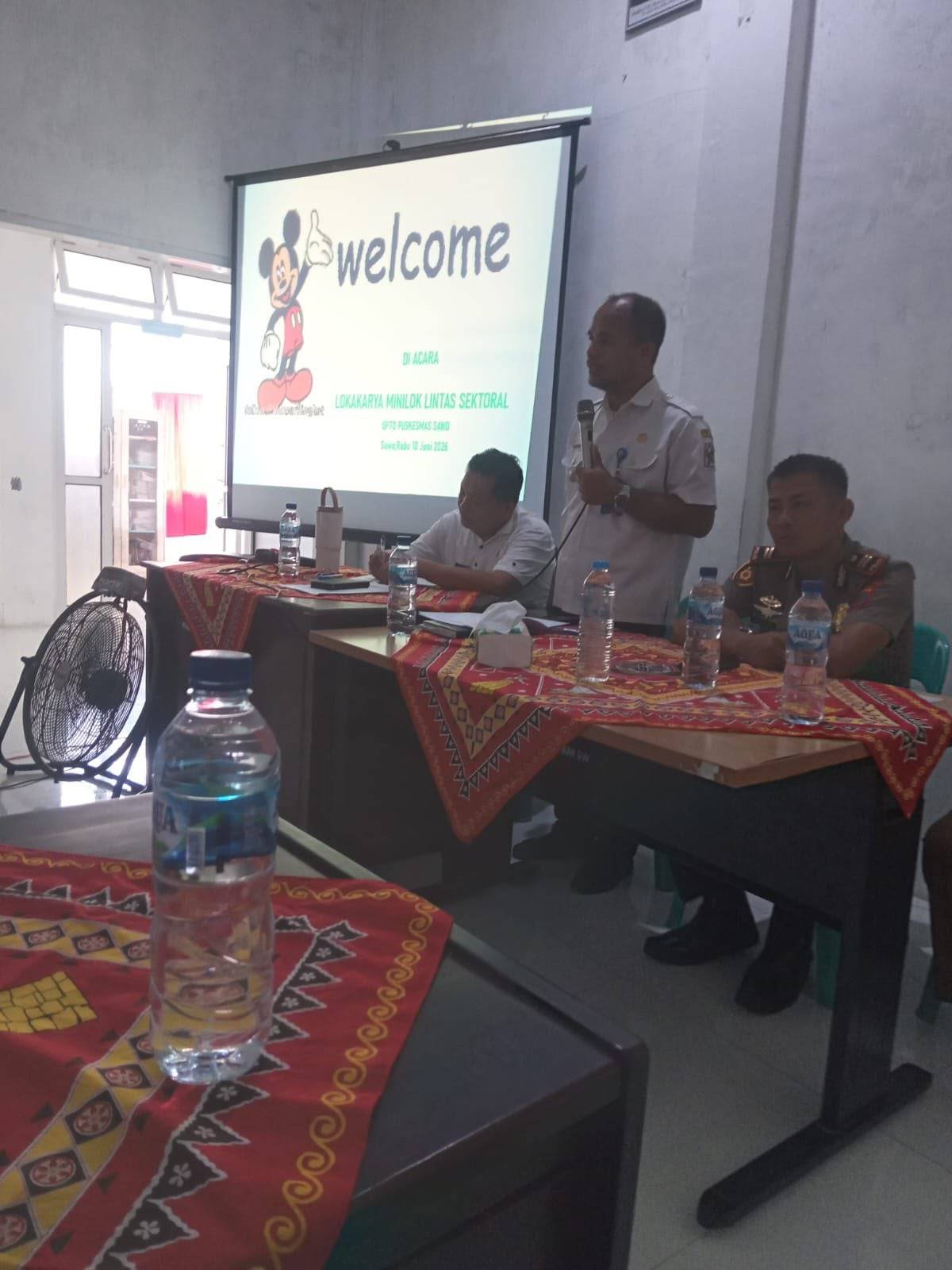 Kepala KUA Sawo Hadiri Mini Lokakarya Penguatan Program Kesehatan Kecamatan 