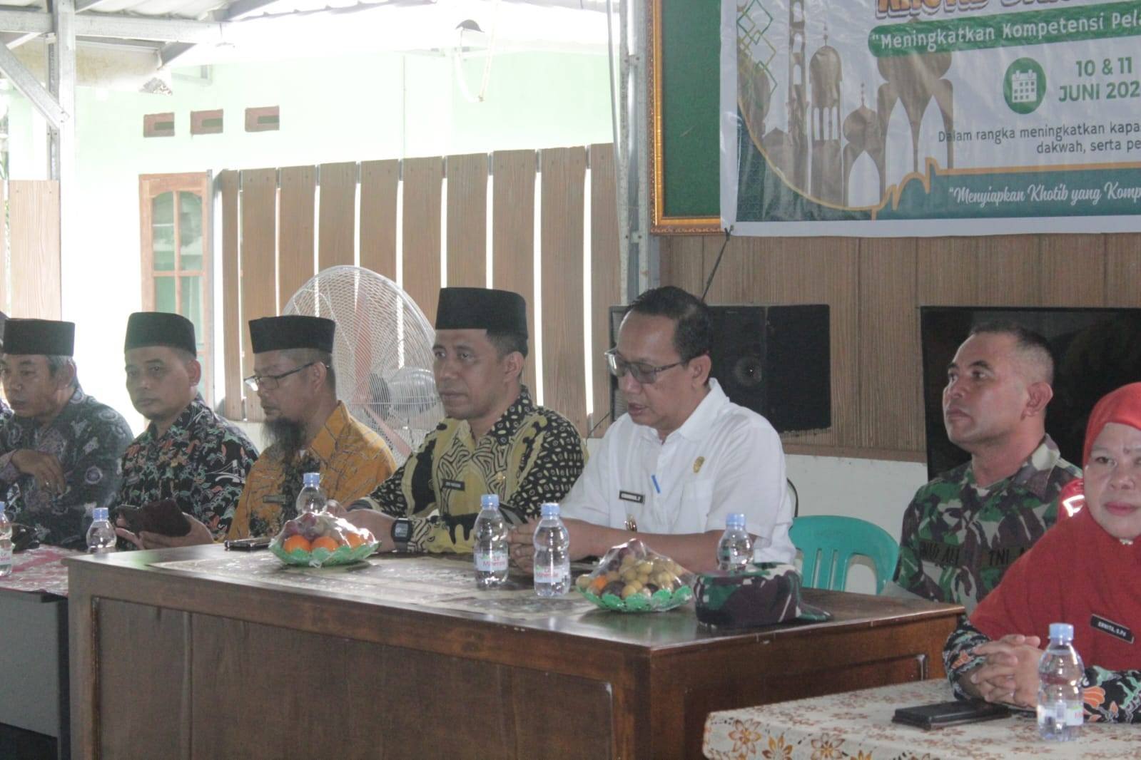 KUA Kecamatan Gelumbang Gelar Pelatihan Khotib