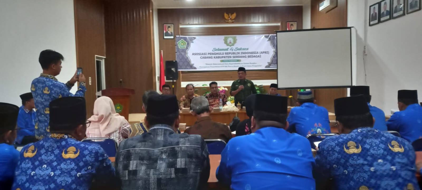 Hadiri Kegiatan APRI Sergai, KUA Pantai Cermin Perkuat Layanan Administrasi Pasca Pernikahan